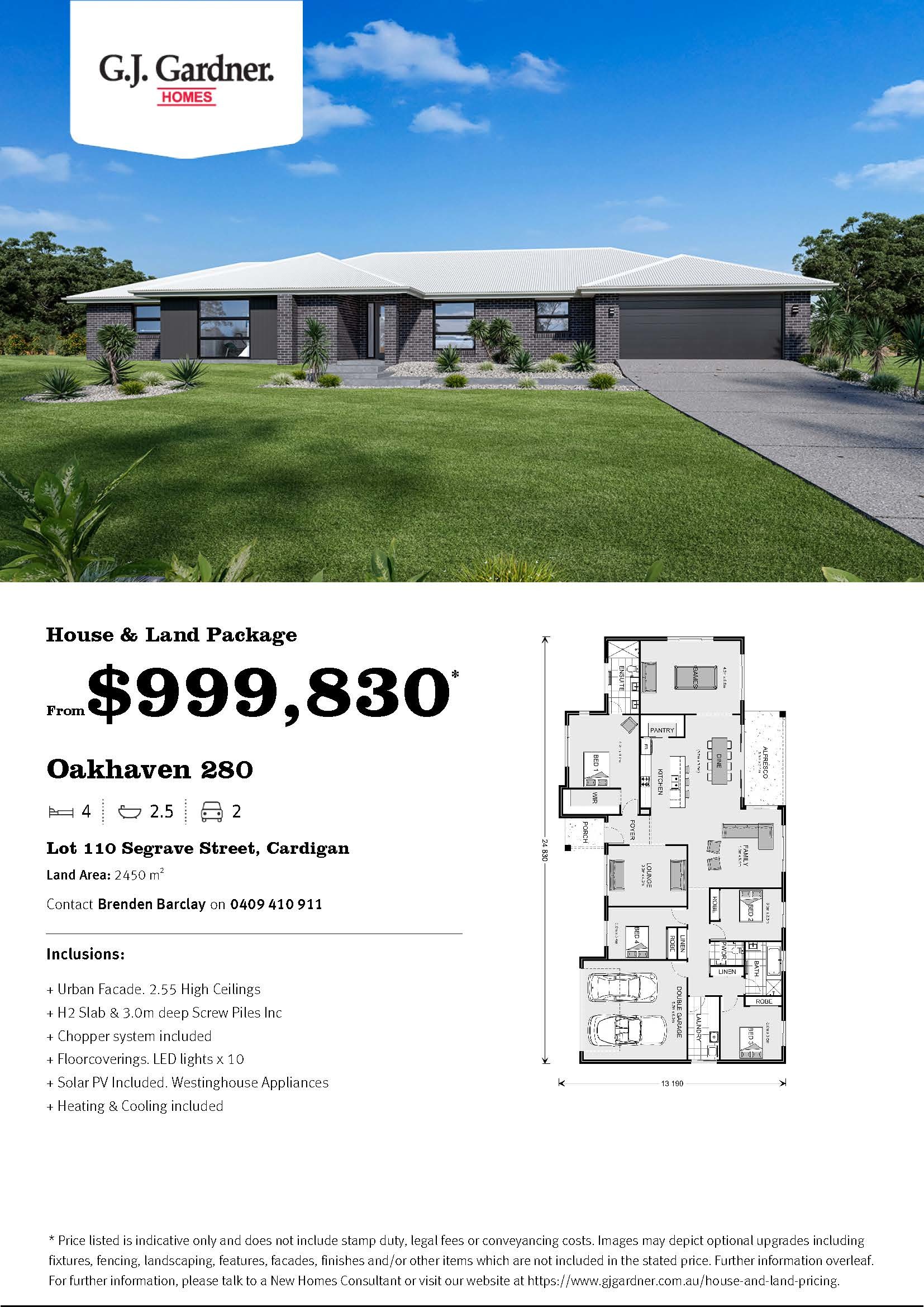 Avenue Hill Estate - Cardigan - Lot 110