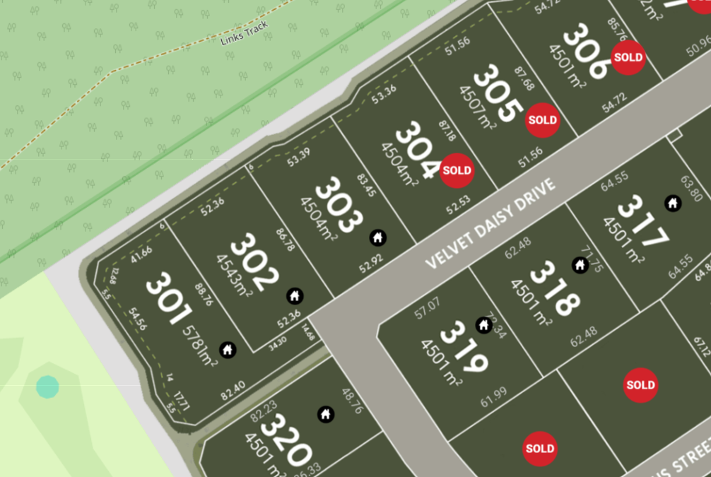 Barrabool Views North Estate - Inverleigh - Lot 303 Masterplan