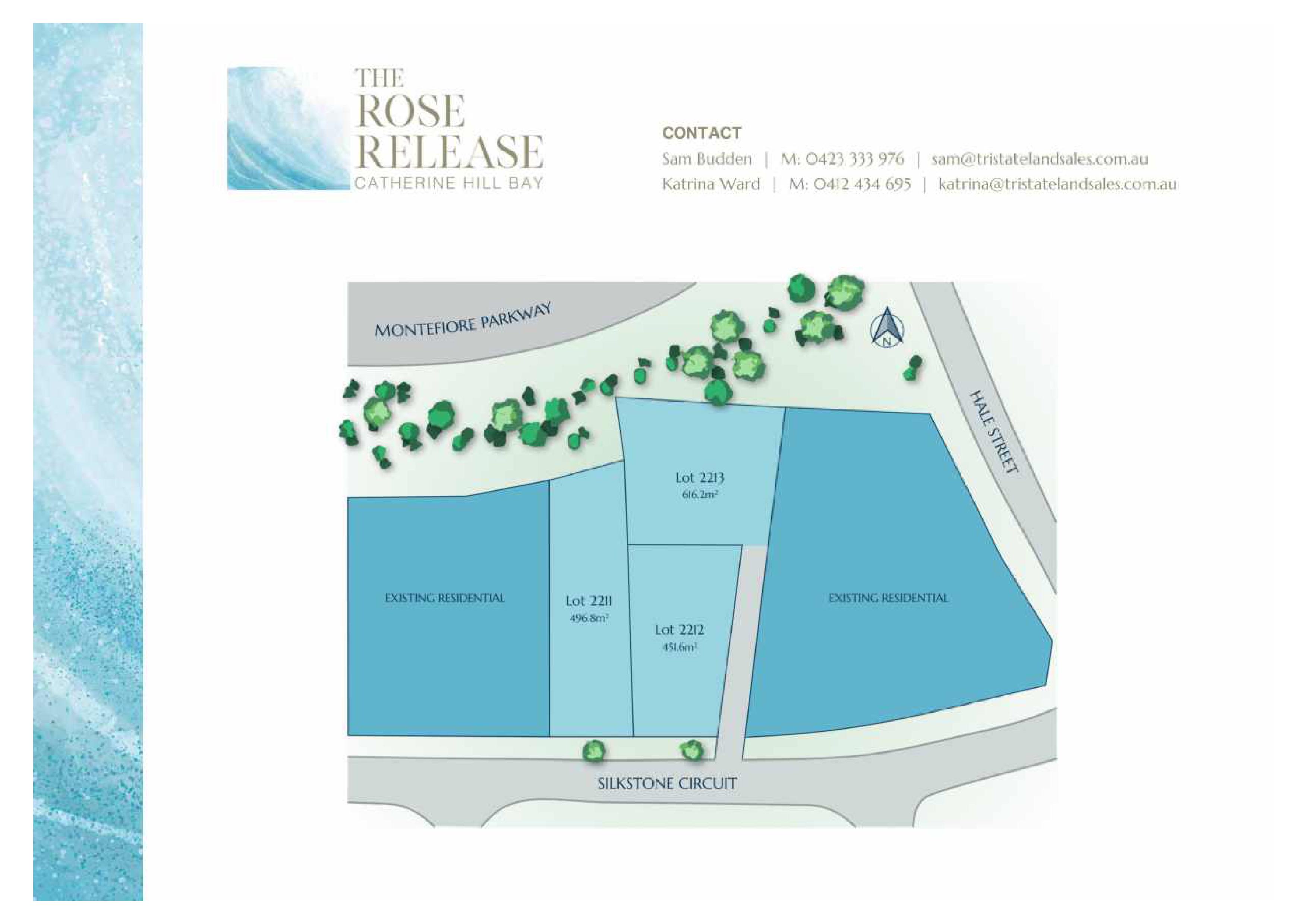 Beaches Oceanside Estate - Catherine Hill Bay - Lot 2213 Masterplan
