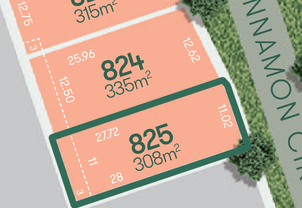 Botania Estate - Fraser Rise - Lot 825