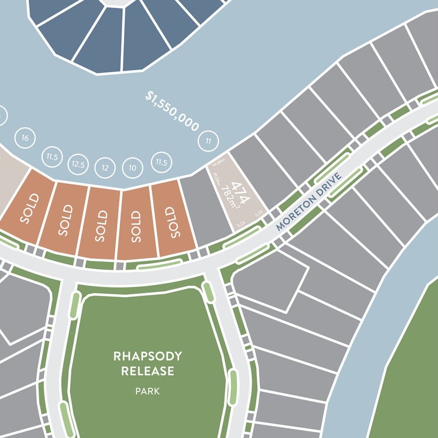 Calypso Bay Estate - Jacobs Well - Lot 474