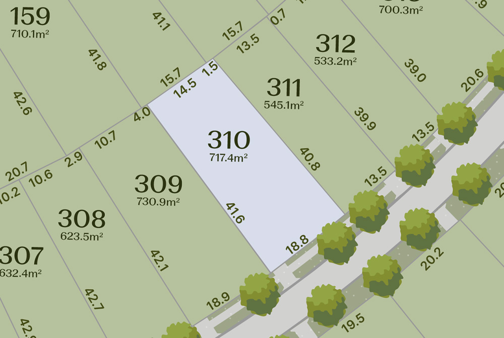 Cascadia Calderwood - Calderwood  - Lot 310 Release Map