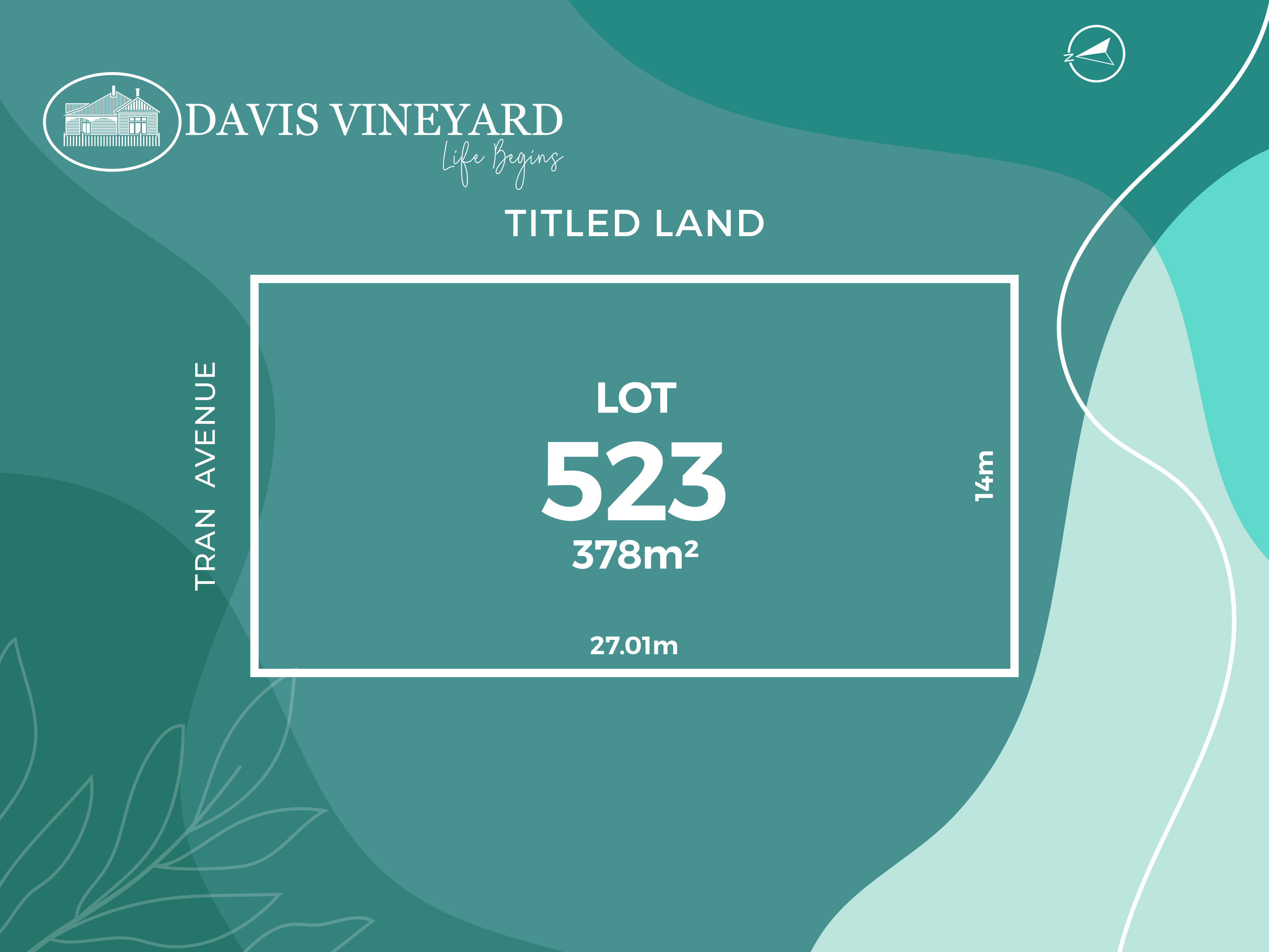 Davis Vineyard Estate - Diggers Rest - Lot 523