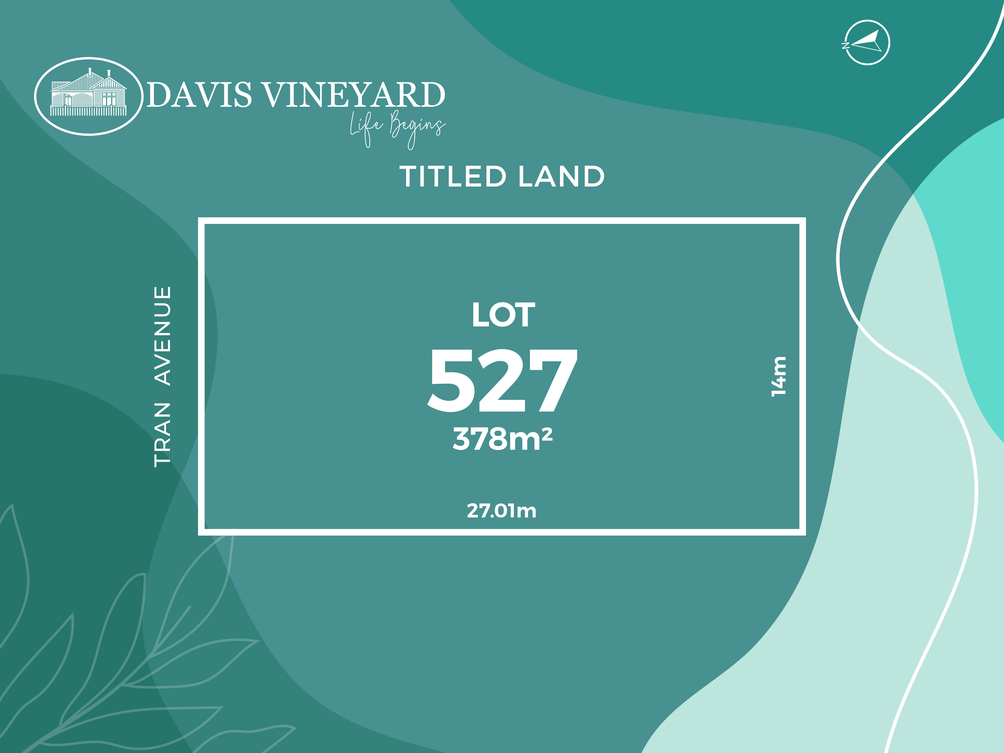 Davis Vineyard Estate - Diggers Rest - Lot 527