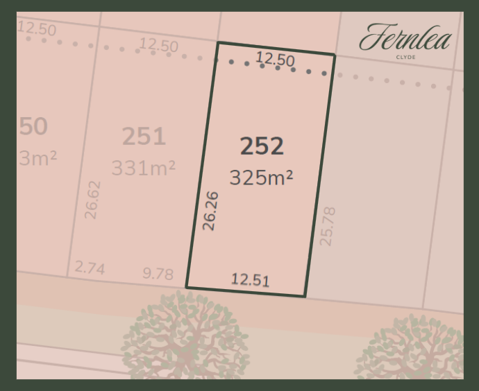 Fernlea Estate - Clyde - Lot 252