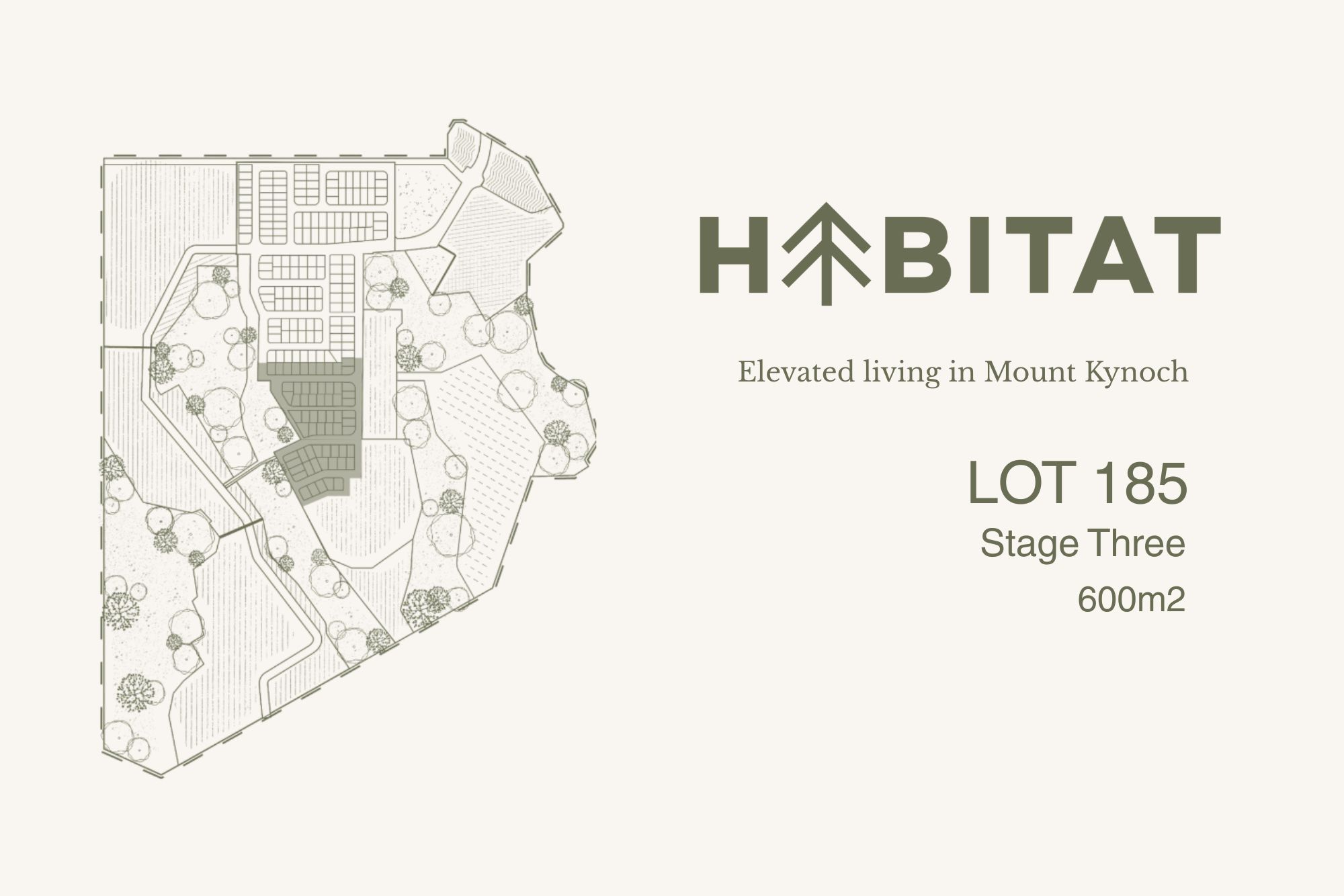 Habitat Estate - Mount Kynoch - Lot 185