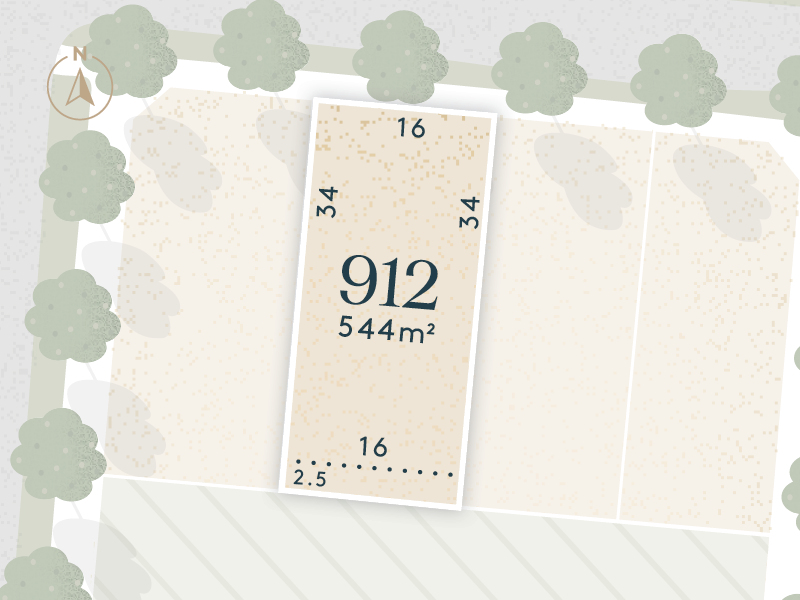 Harlowe Bendigo Estate - Huntly - Lot 912 Release Map