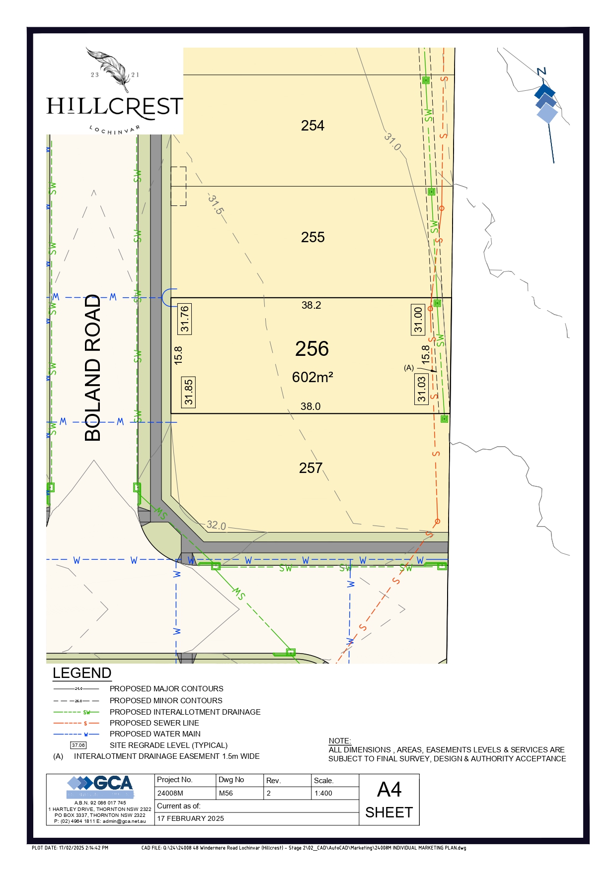 Hillcrest Estate - Lochinvar - Lot 256
