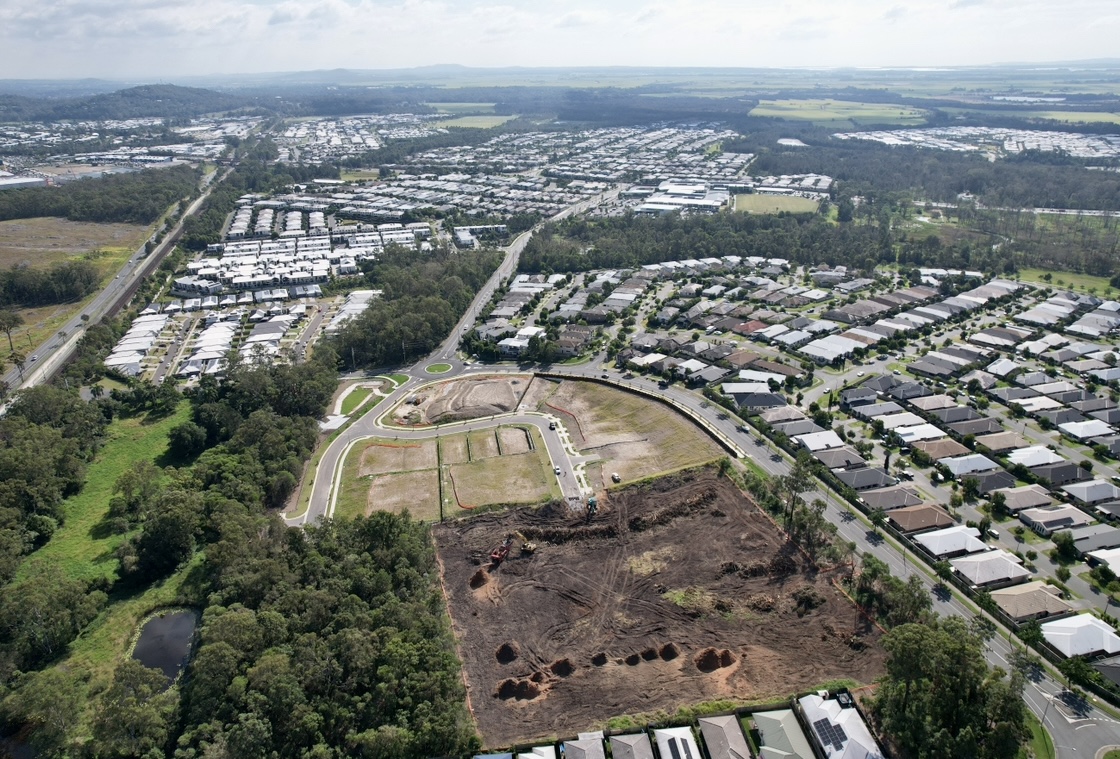Kasa Heights Estate - Pimpama - Lot 6 Aerial