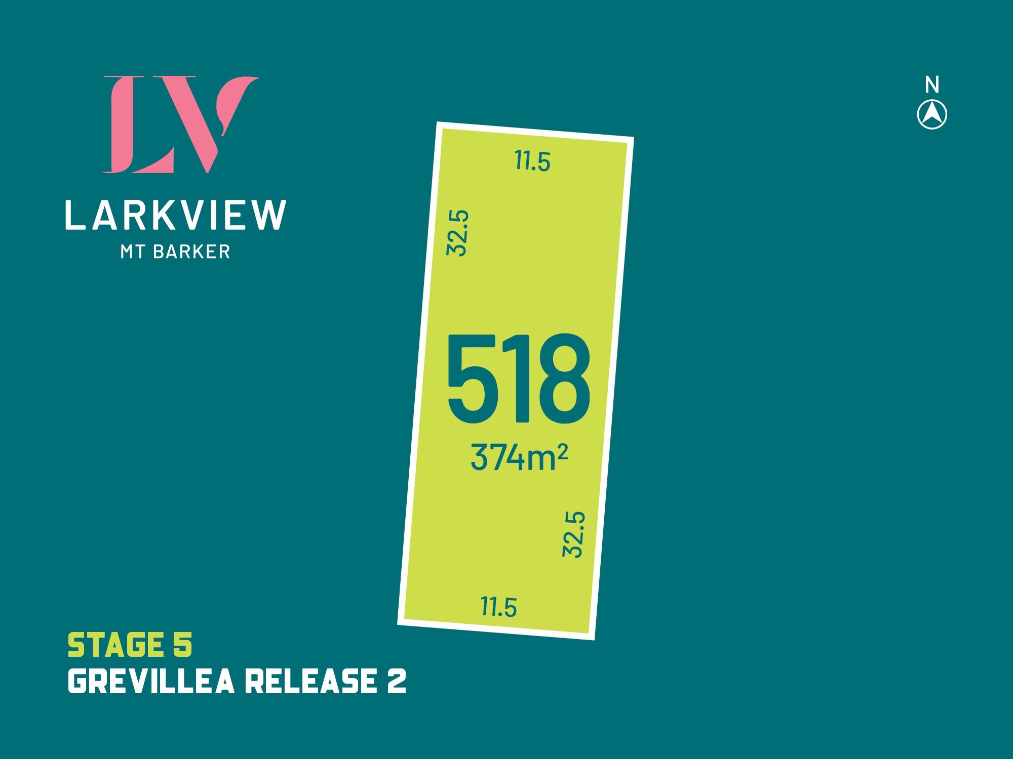 Larkview Estate - Mount Barker - Lot 518