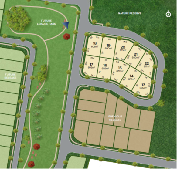 Lennox Rise Estate - Lennox Head - Lot 11 Location Map