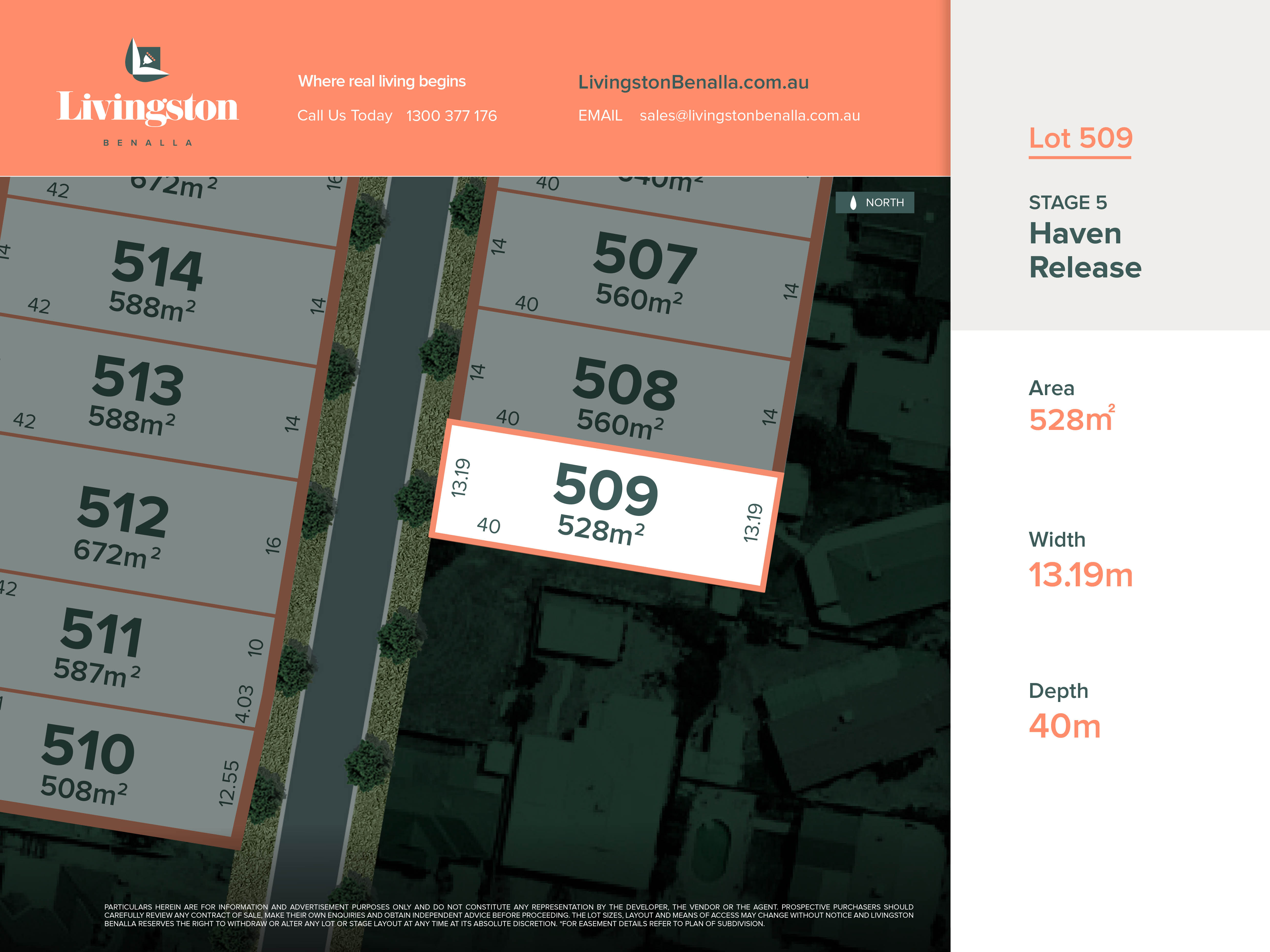 Livingston Estate - Benalla - Lot 509
