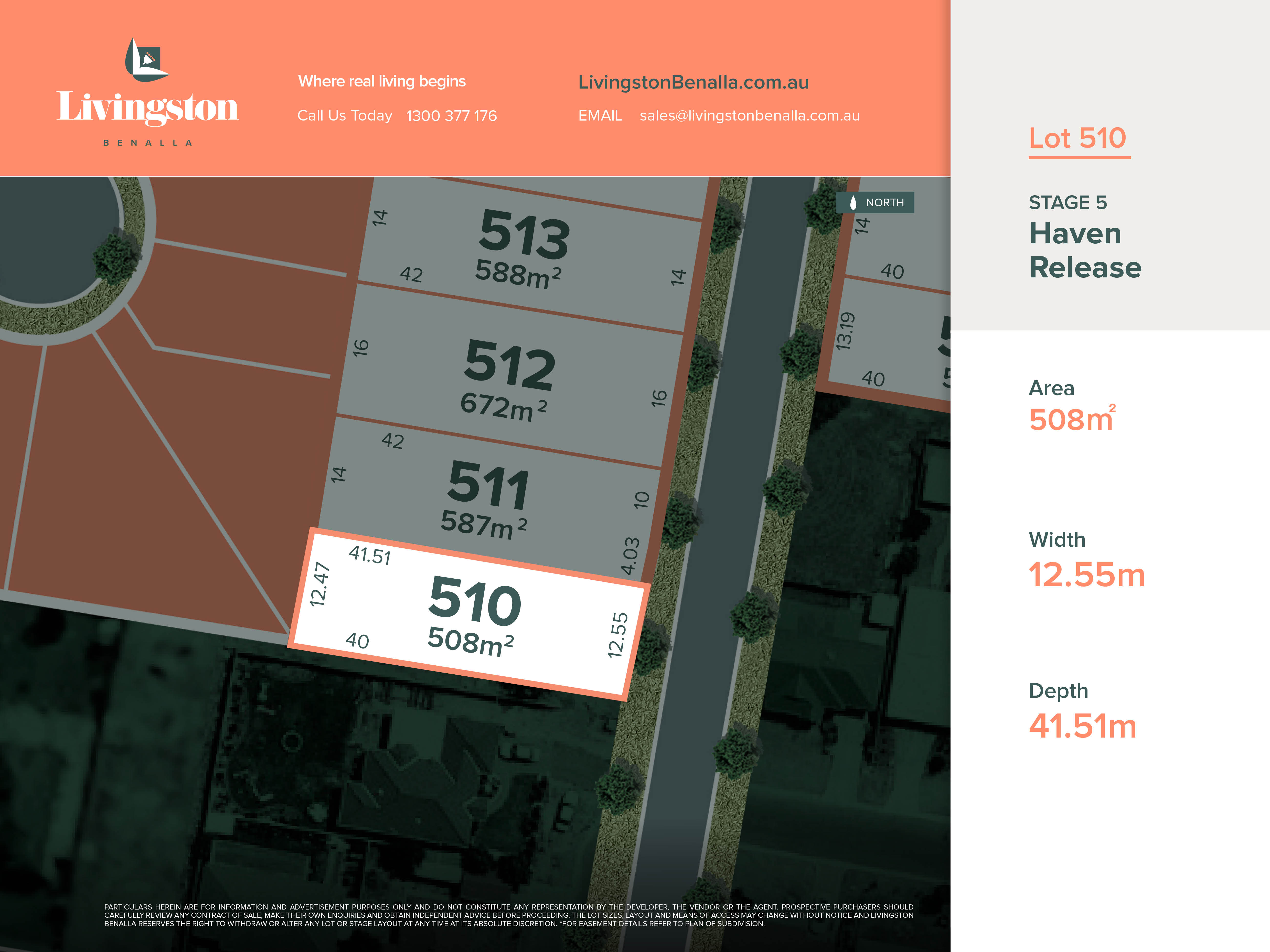 Livingston Estate - Benalla - Lot 510