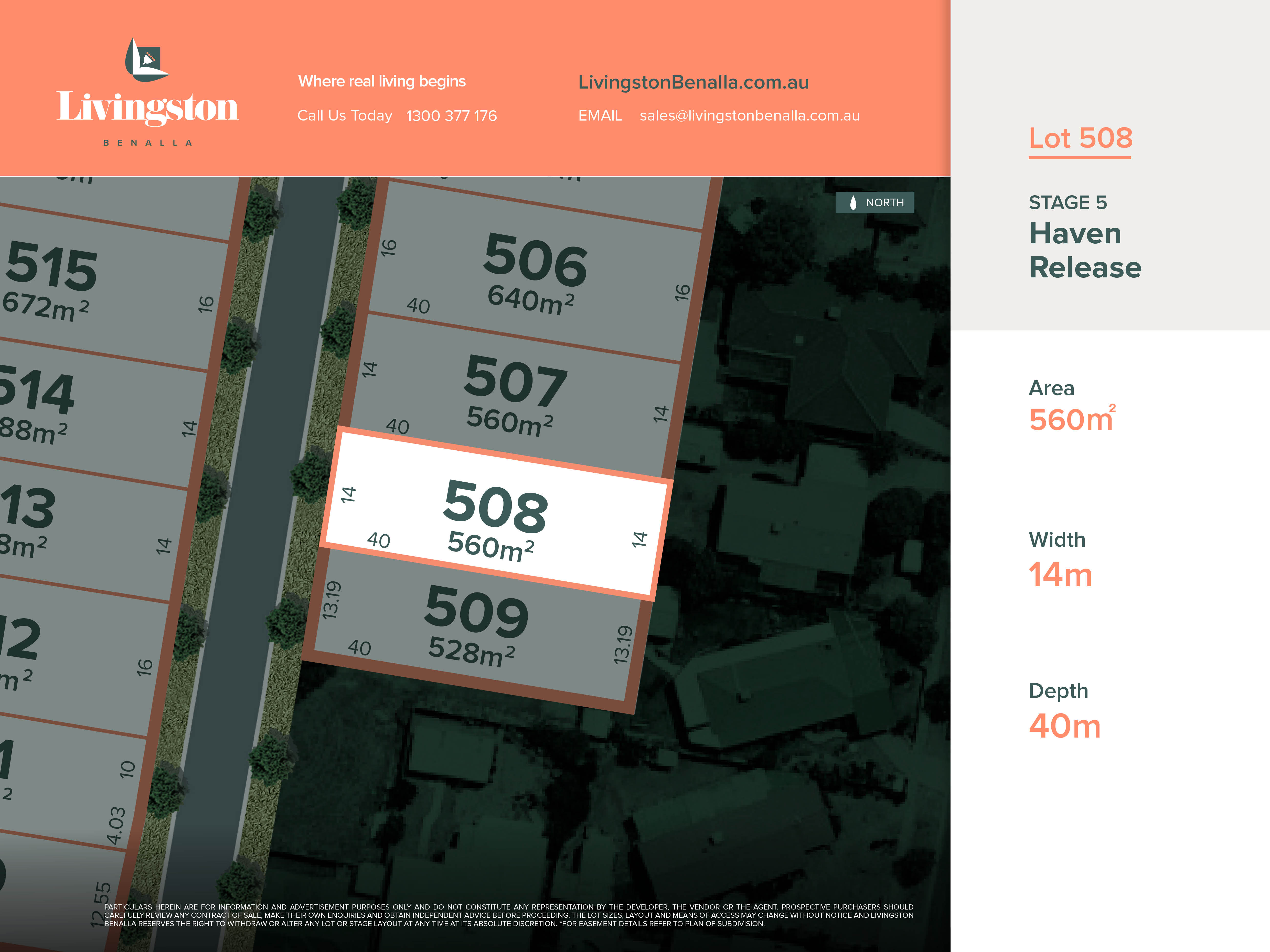 Livingston Estate - Benalla - Lot 508