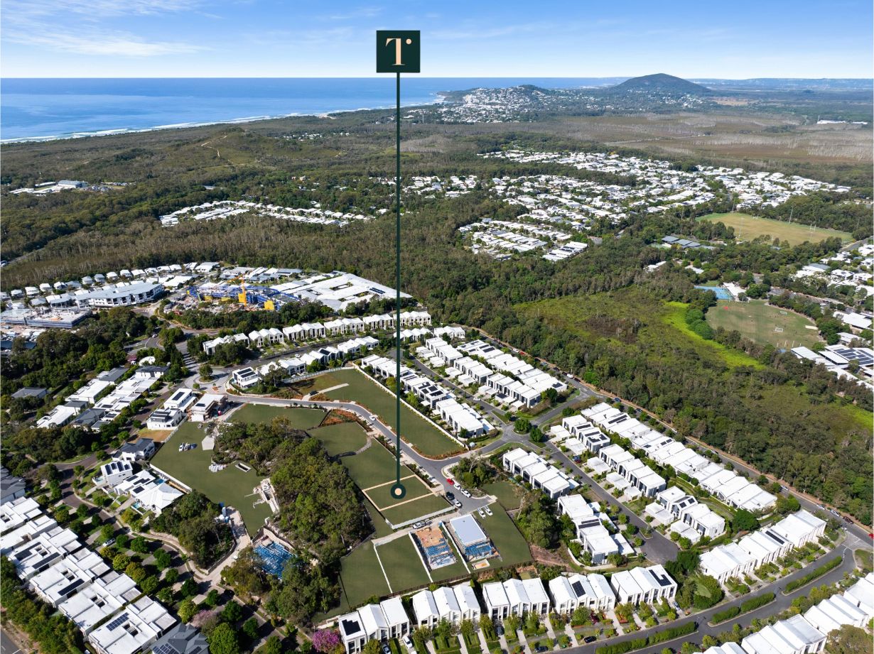 Lumeah Estate - Peregian Springs - Lot 22 Aerial
