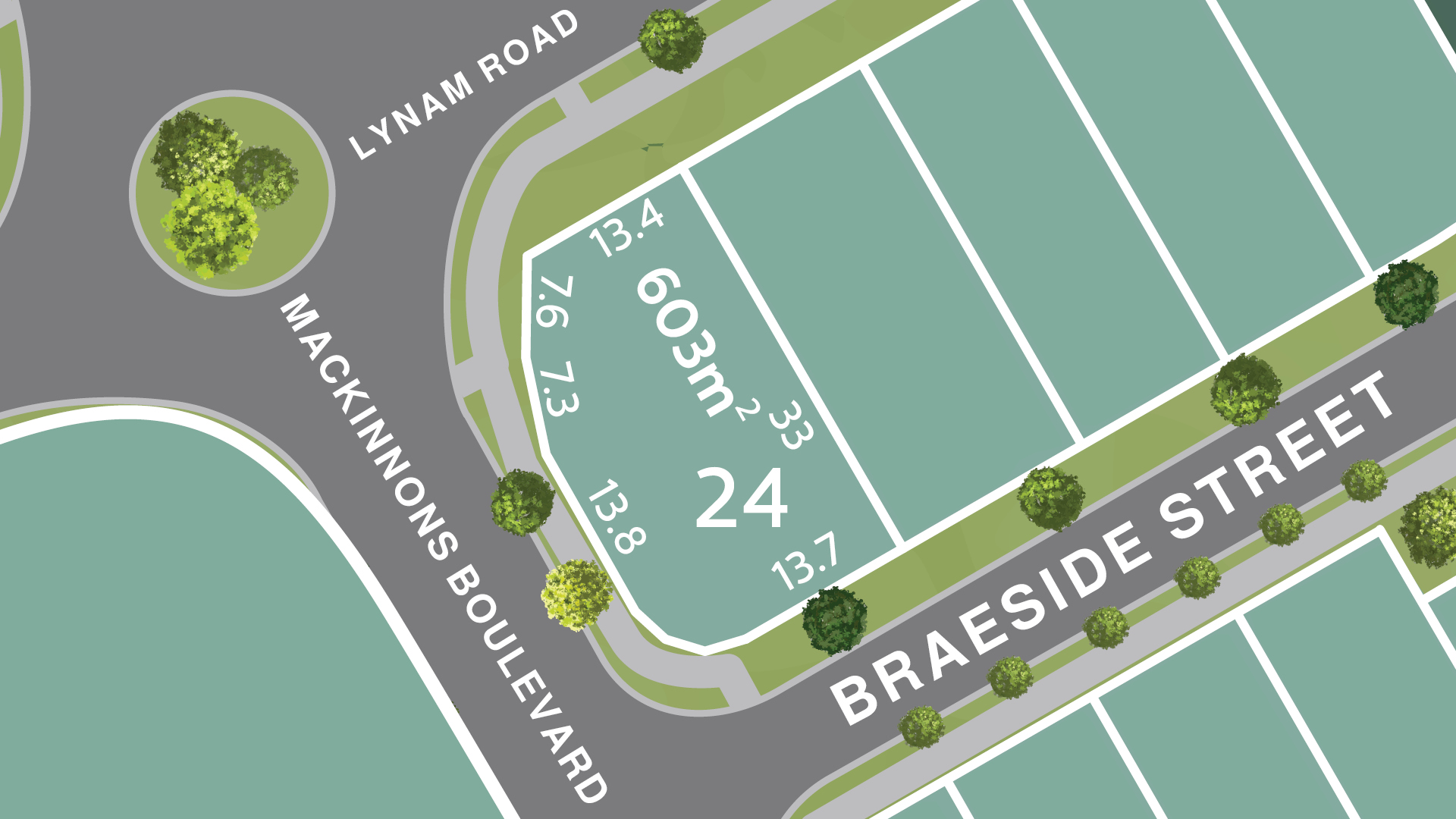 MacKinnon’s Reach Estate - Gumlow - Lot 24 Location Map