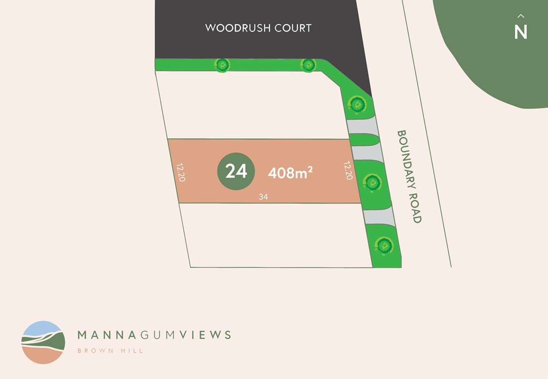 Manna Gum Views Estate - Brown Hill - Lot 24