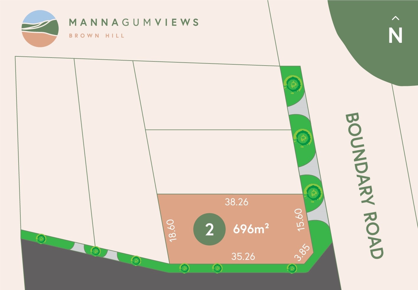 Manna Gum Views Estate - Brown Hill - Lot 2