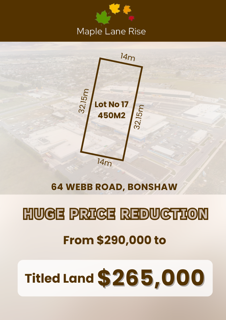 Maple Lane Rise Estate - Bonshaw - Lot 17