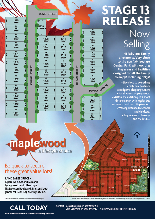 Maplewood Estate - Melton South - Lot STAGE 13 - NOW SELLING - TITLES 1ST QTR 2027