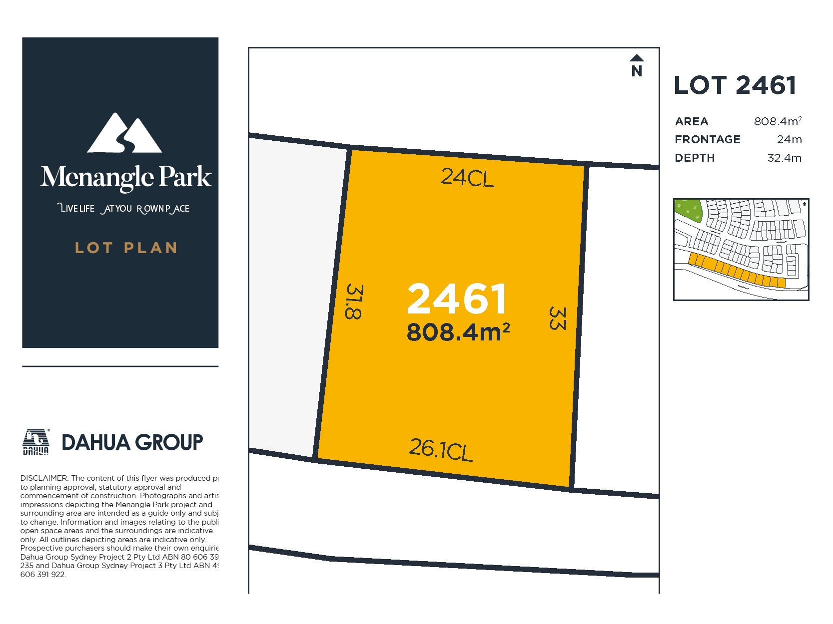Menangle Park Estate - Menangle Park - Lot 2461