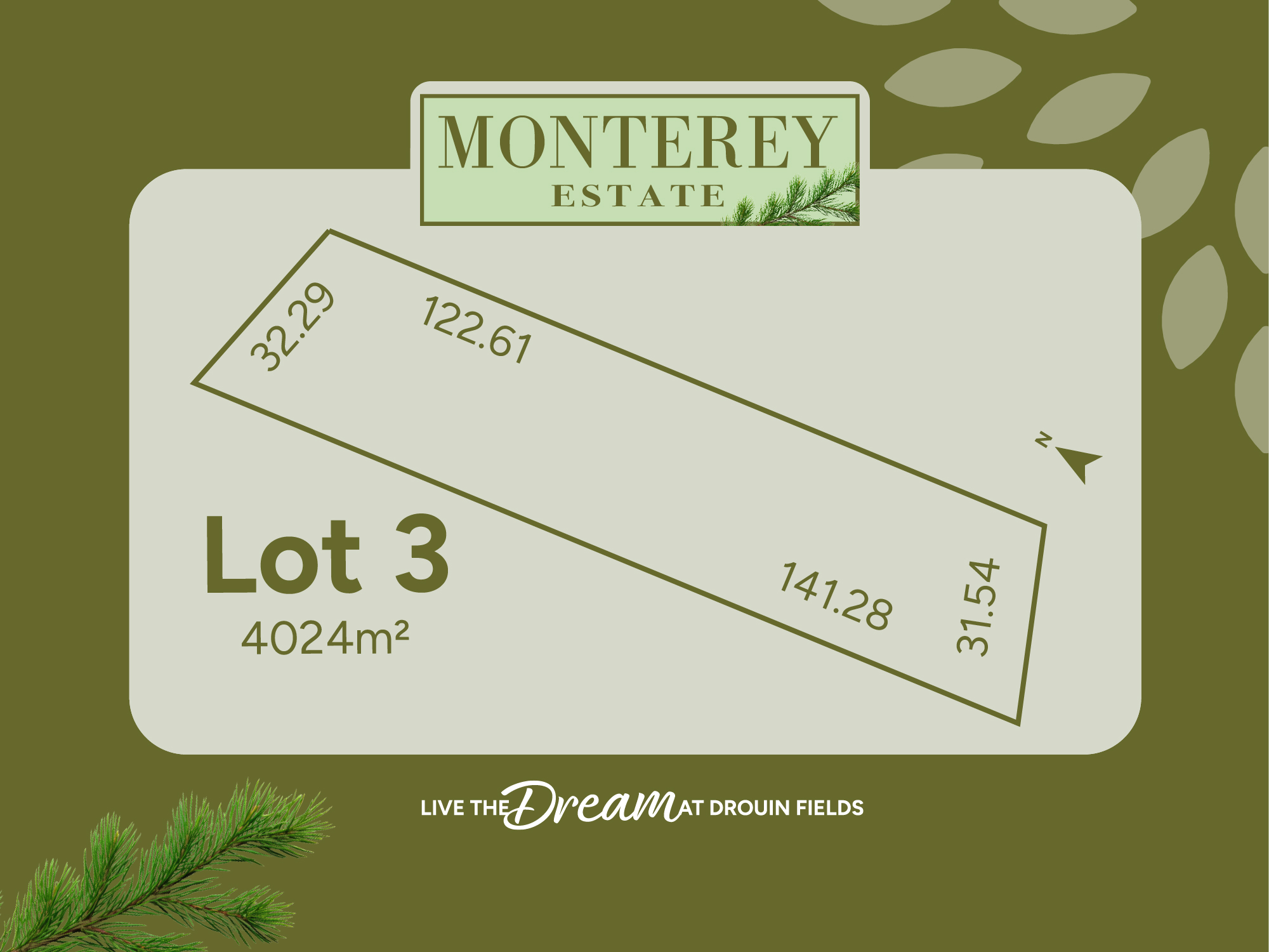 Monterey Estate - Drouin  - Lot 3
