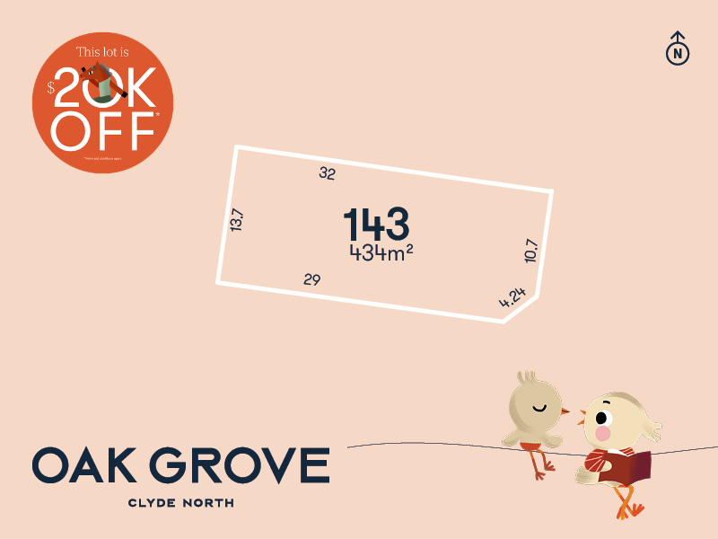 Oak Grove Estate - Clyde North - Lot 143