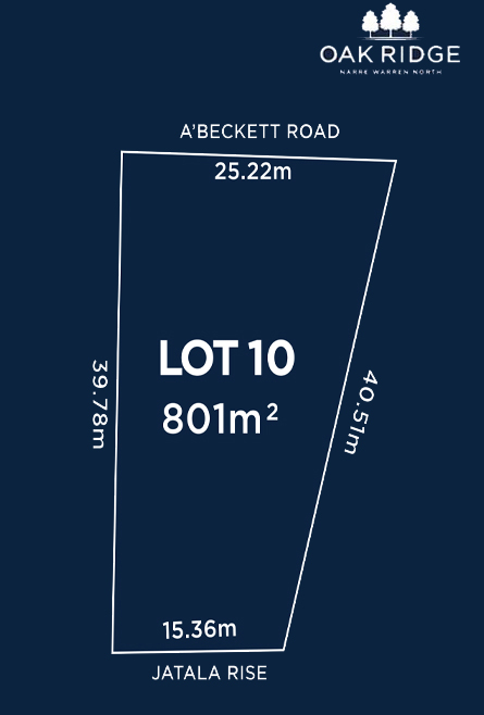 Oak Ridge Estate - Narre Warren North - Lot Lot 10