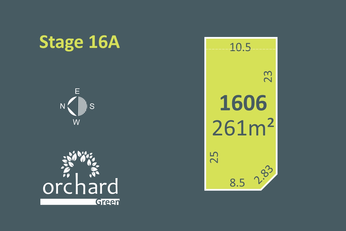 Orchard Green Estate - Melton South - Lot 1606
