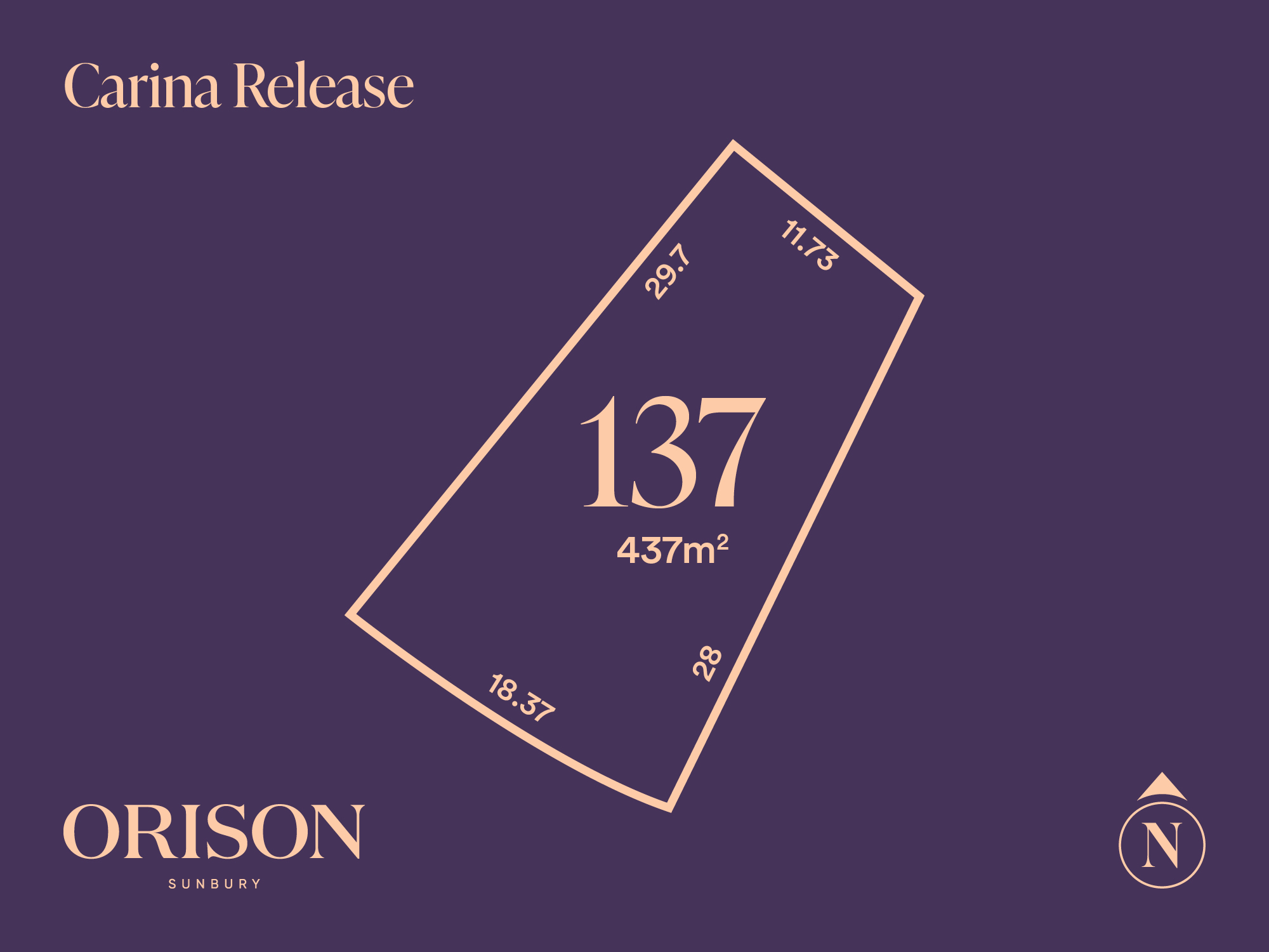 Orison Estate - Sunbury - Lot 137