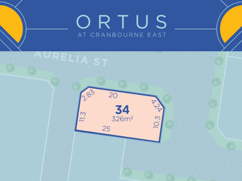 Ortus Estate - Cranbourne East - Lot 34