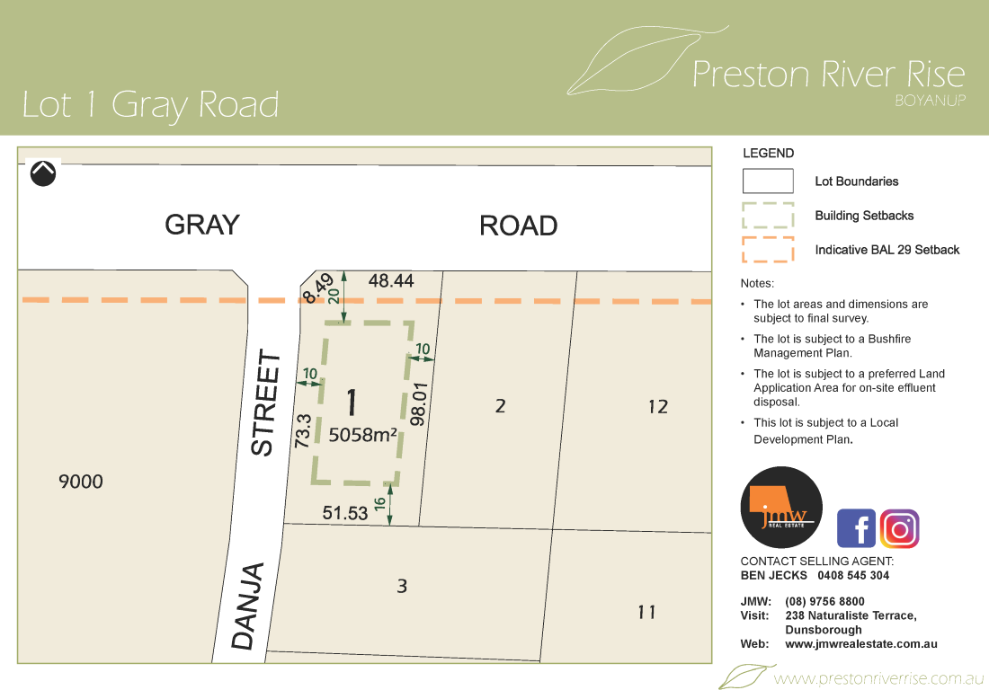 Preston River Rise Estate - Boyanup - Lot 1