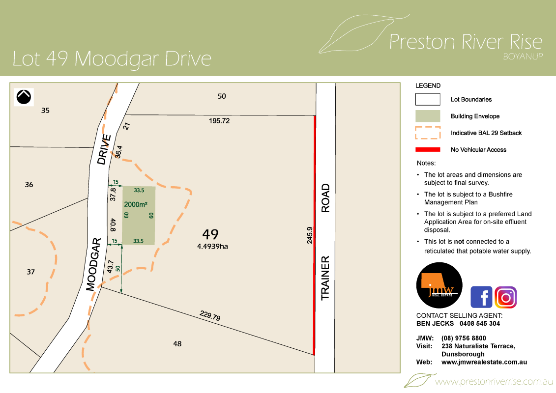 Preston River Rise Estate - Boyanup - Lot 49