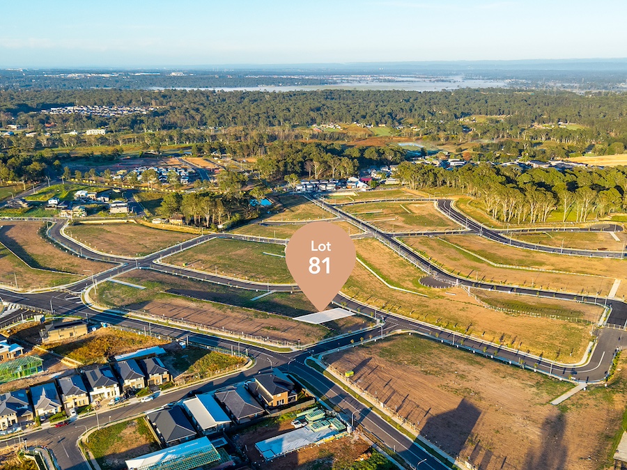 River Oaks Estate - Oakville - Lot 81 Aerial