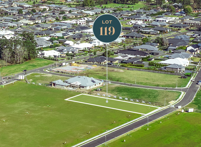 Rivière - Pitt Town - Lot 119 Aerial