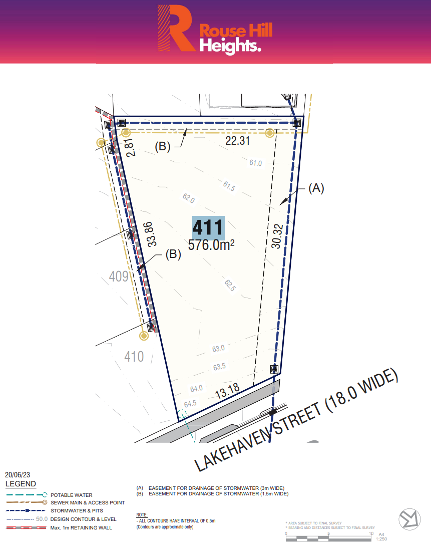 Rouse Hill Heights Estate - Rouse Hill - Lot 411