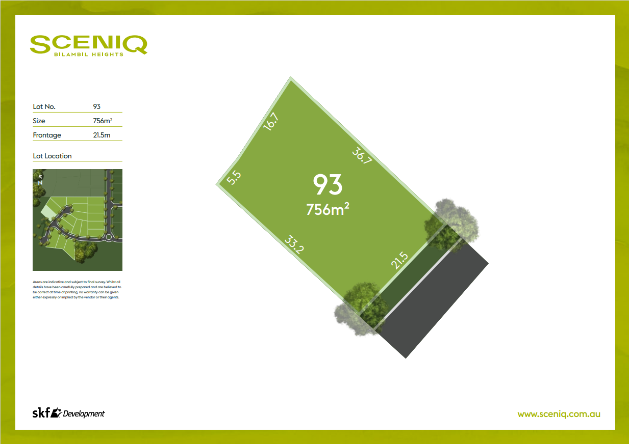 Sceniq Estate - Bilambil Heights - Lot 93