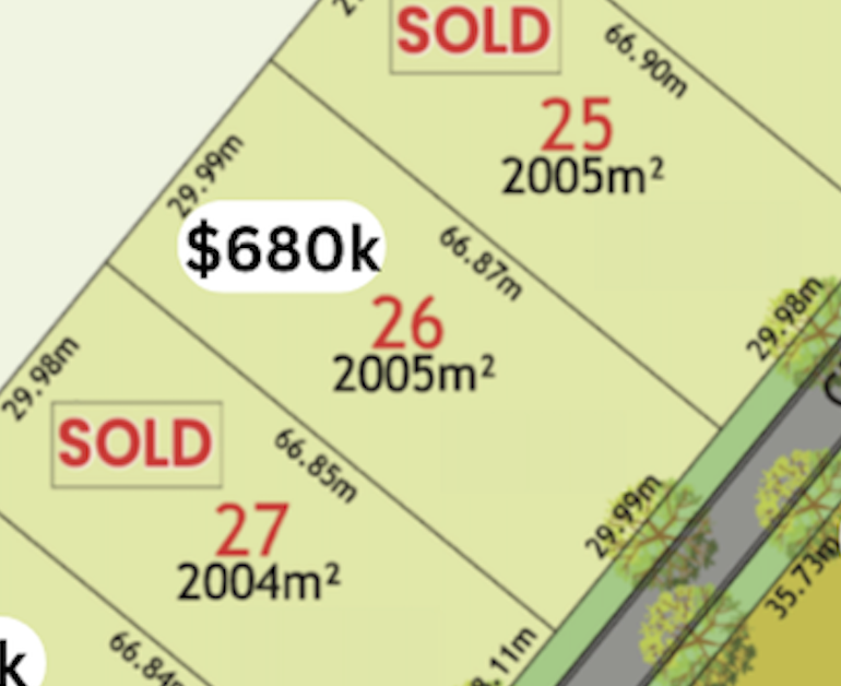 Seabliss Estate - Corinella - Lot 26