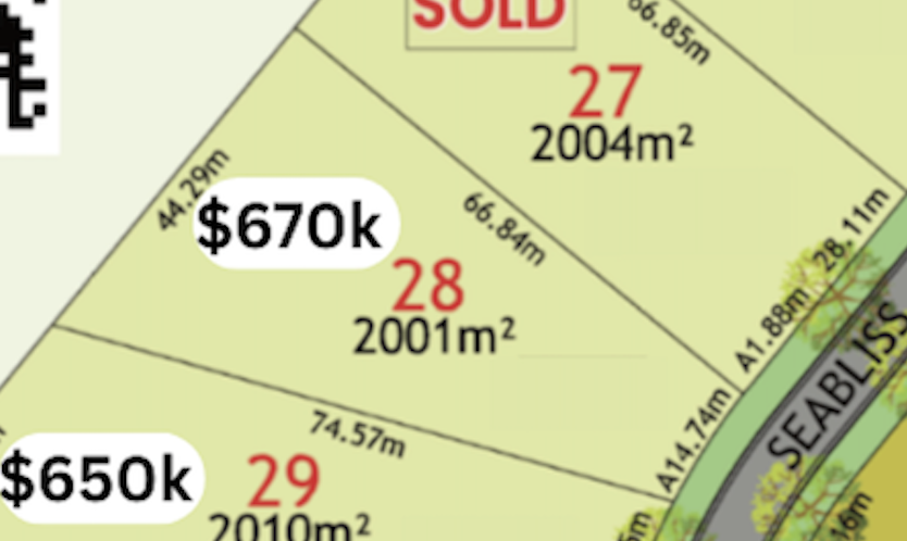 Seabliss Estate - Corinella - Lot 28