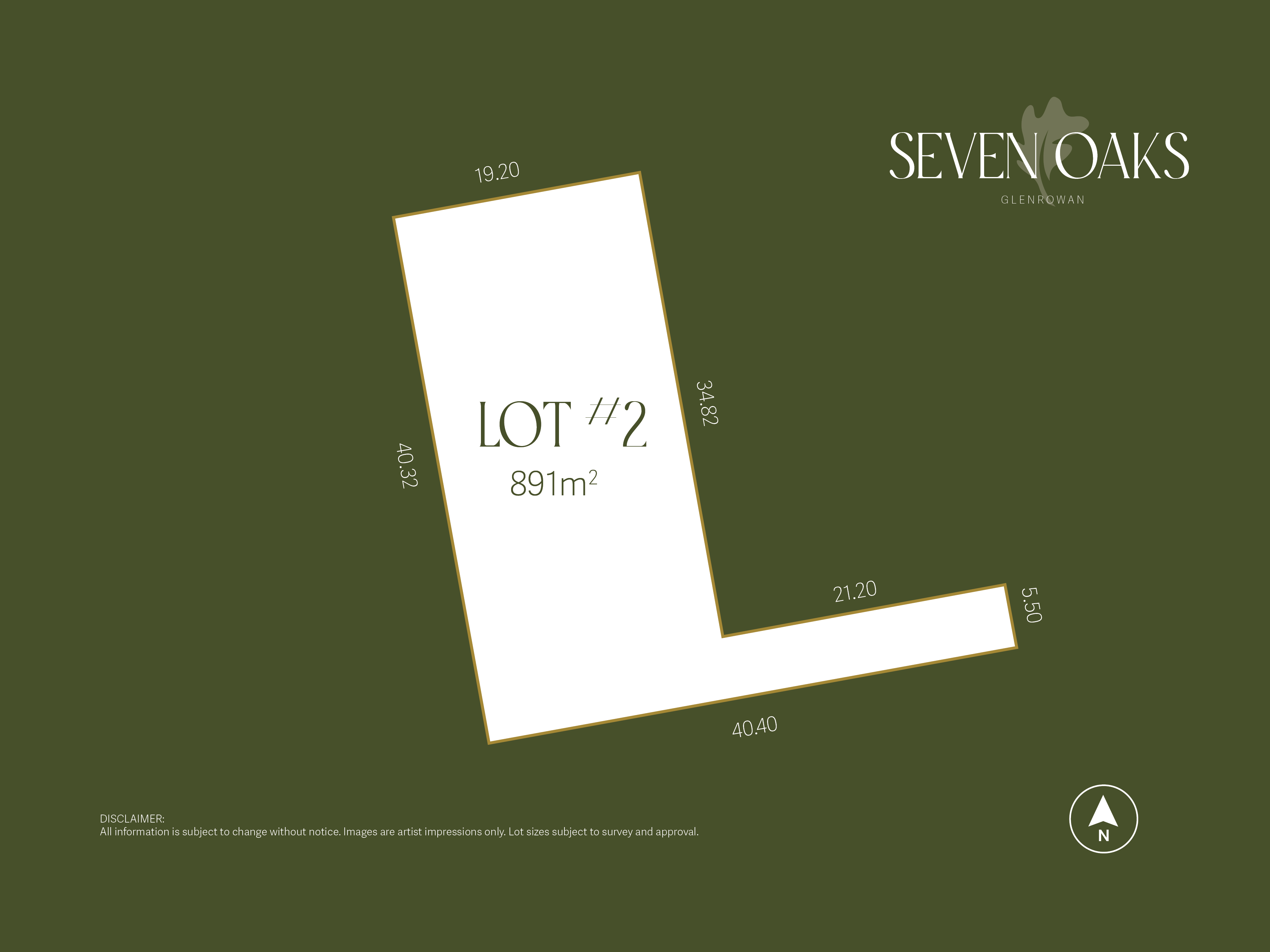 Seven Oaks Estate - Glenrowan - Lot 2