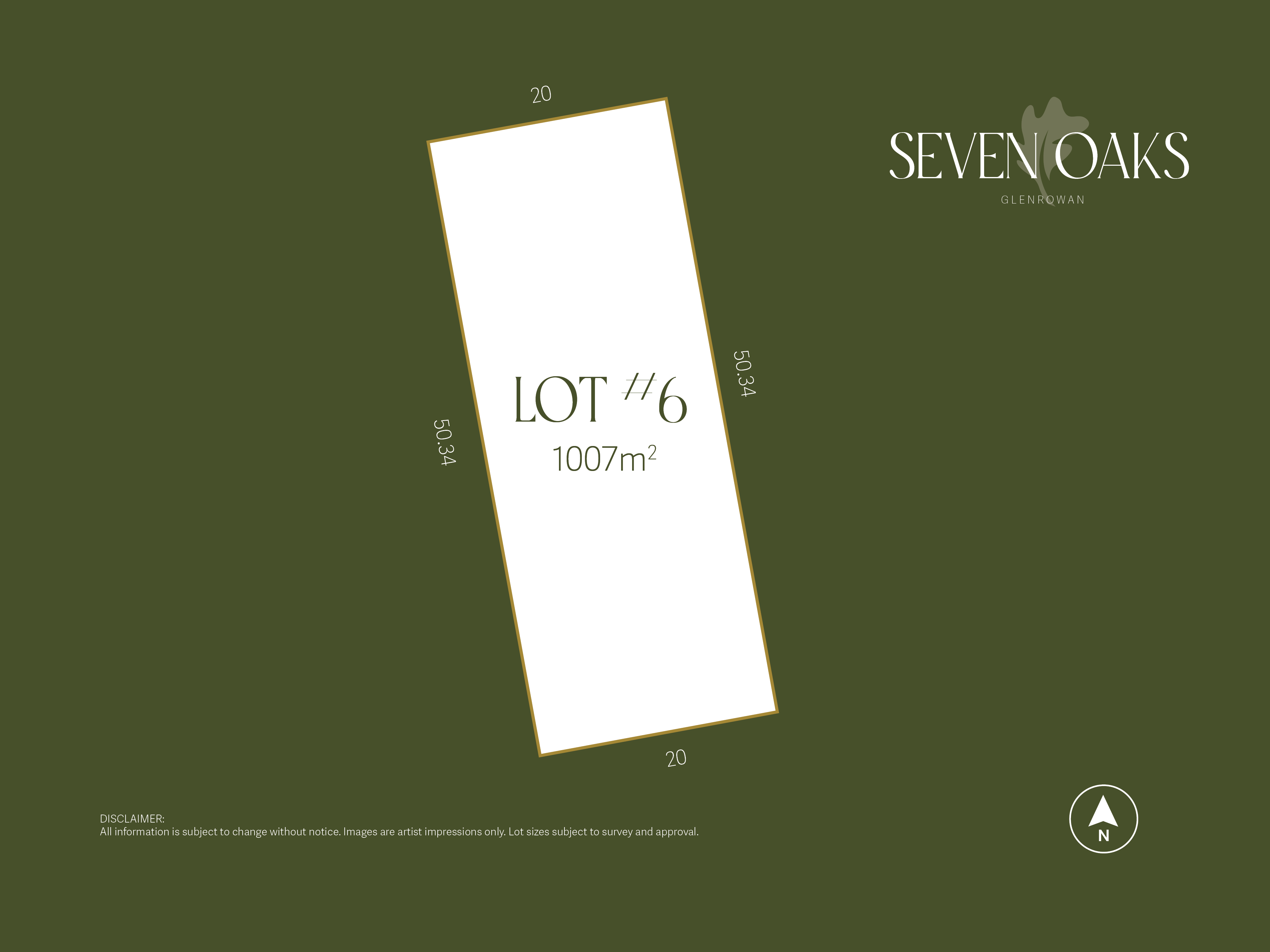 Seven Oaks Estate - Glenrowan - Lot 6