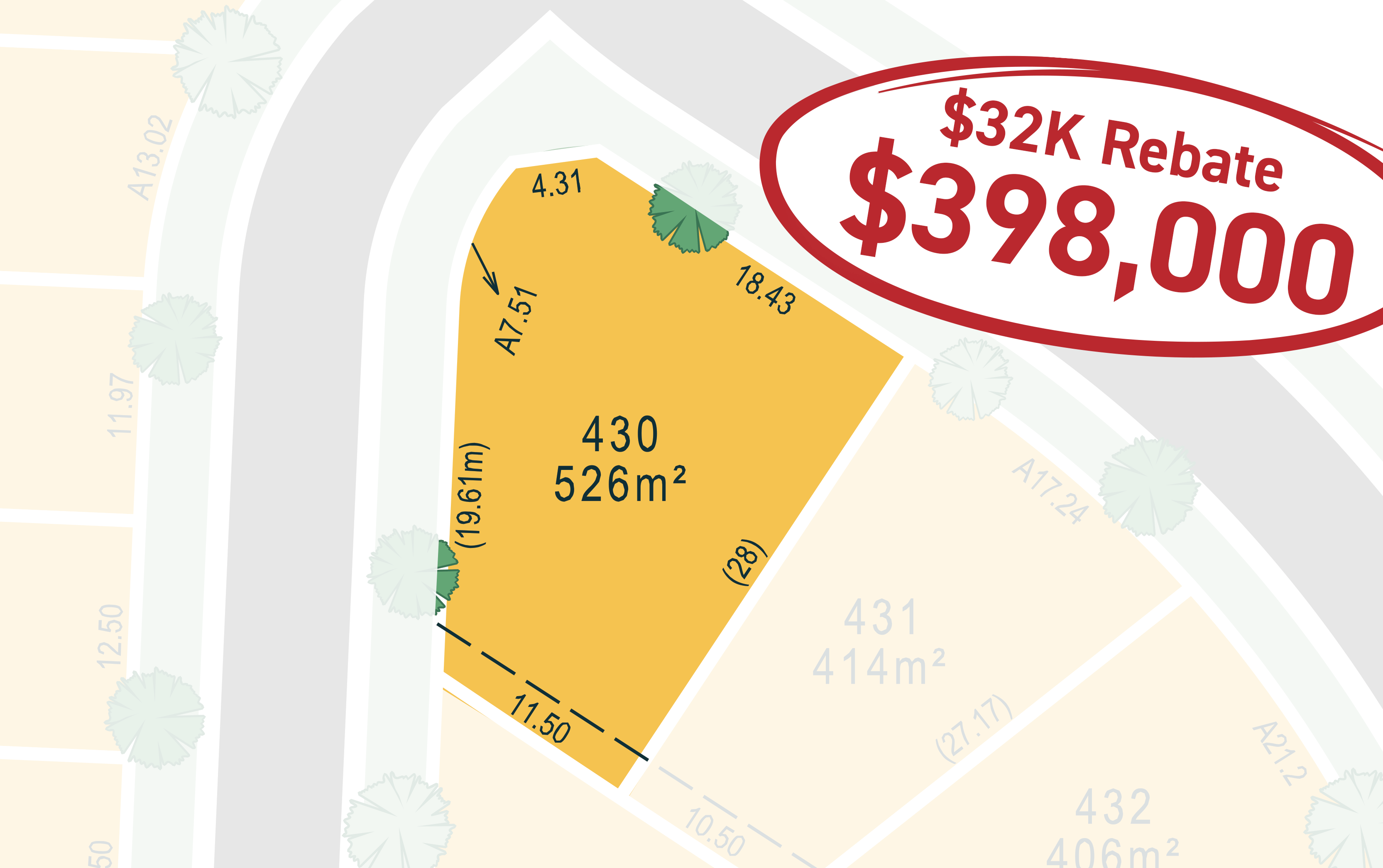 Skylark Rise Estate - Melton South - Lot 430