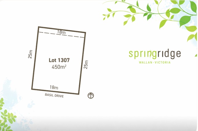 Springridge Estate - Wallan - Lot 1307