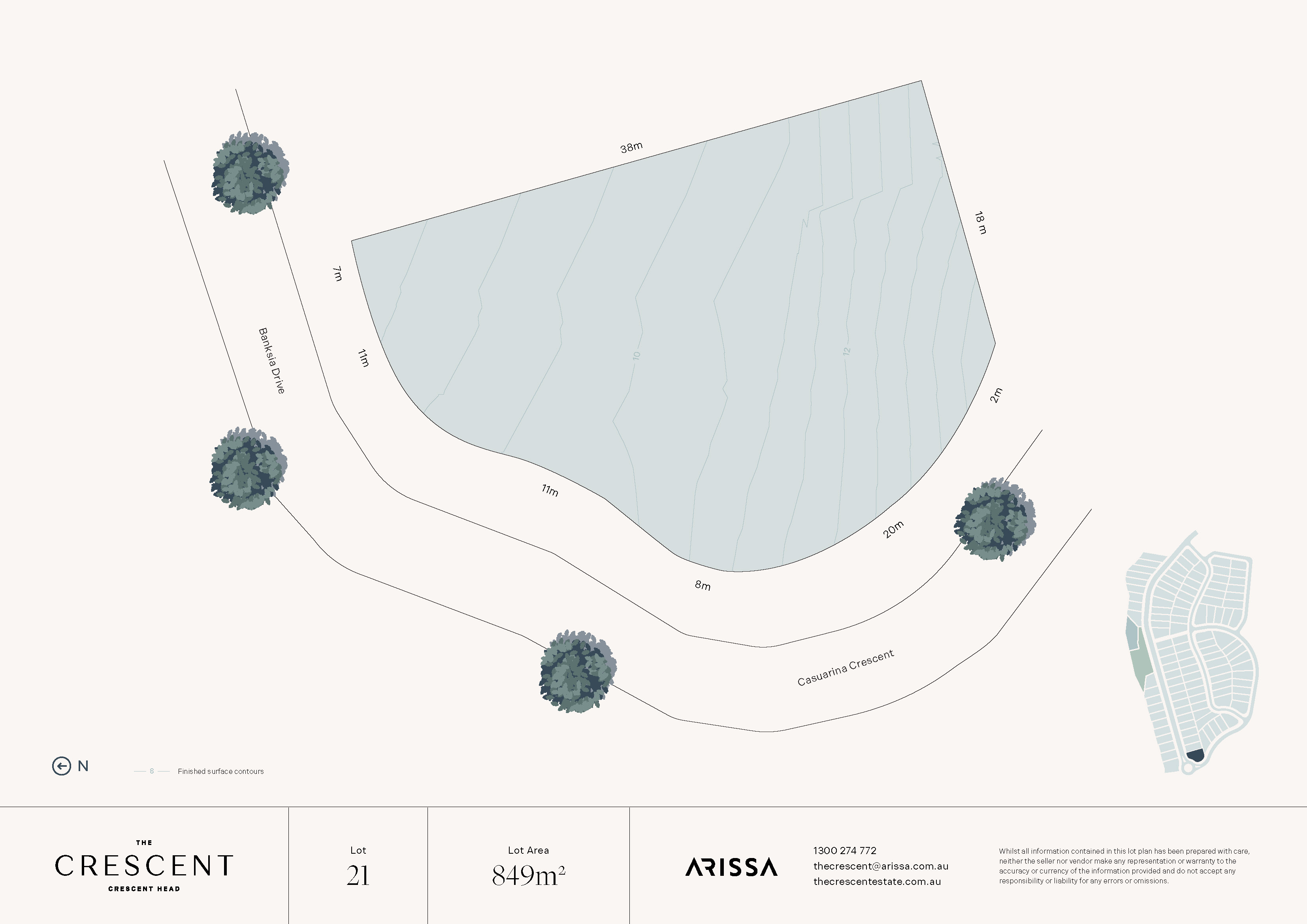 The Crescent Estate - Crescent Head - Lot 21