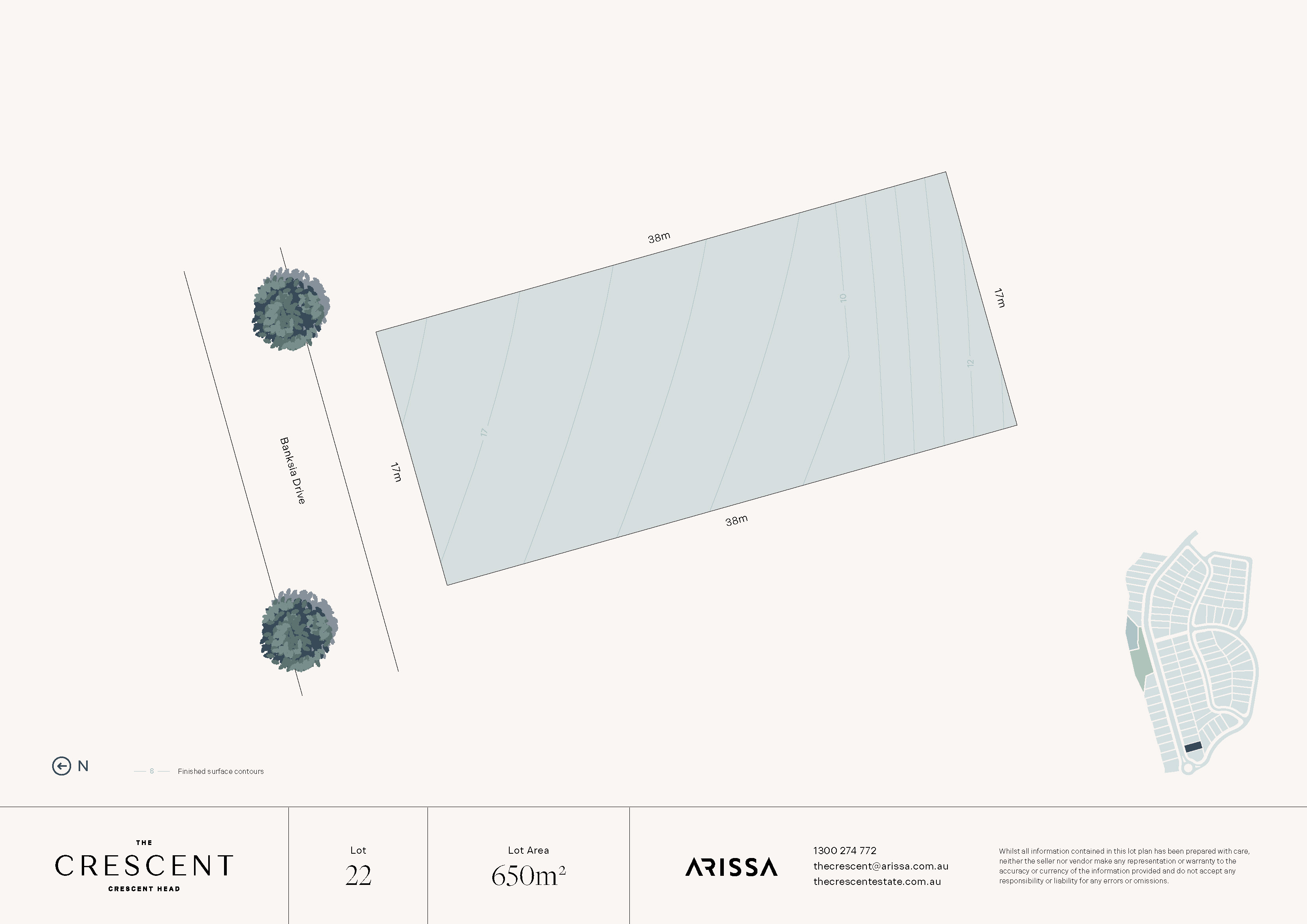 The Crescent Estate - Crescent Head - Lot 22