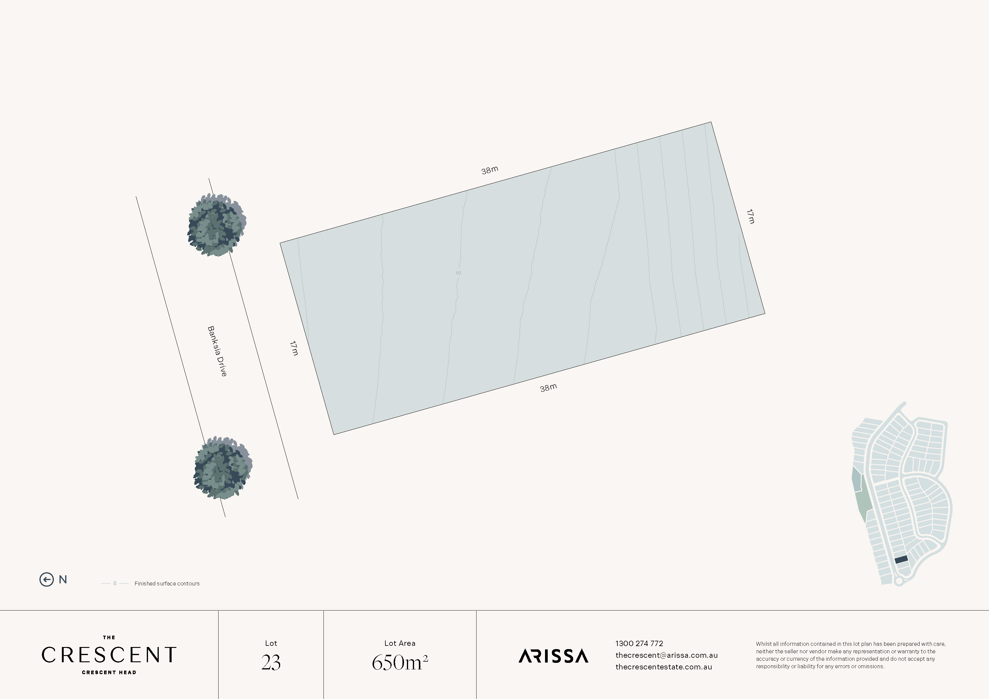 The Crescent Estate - Crescent Head - Lot 23