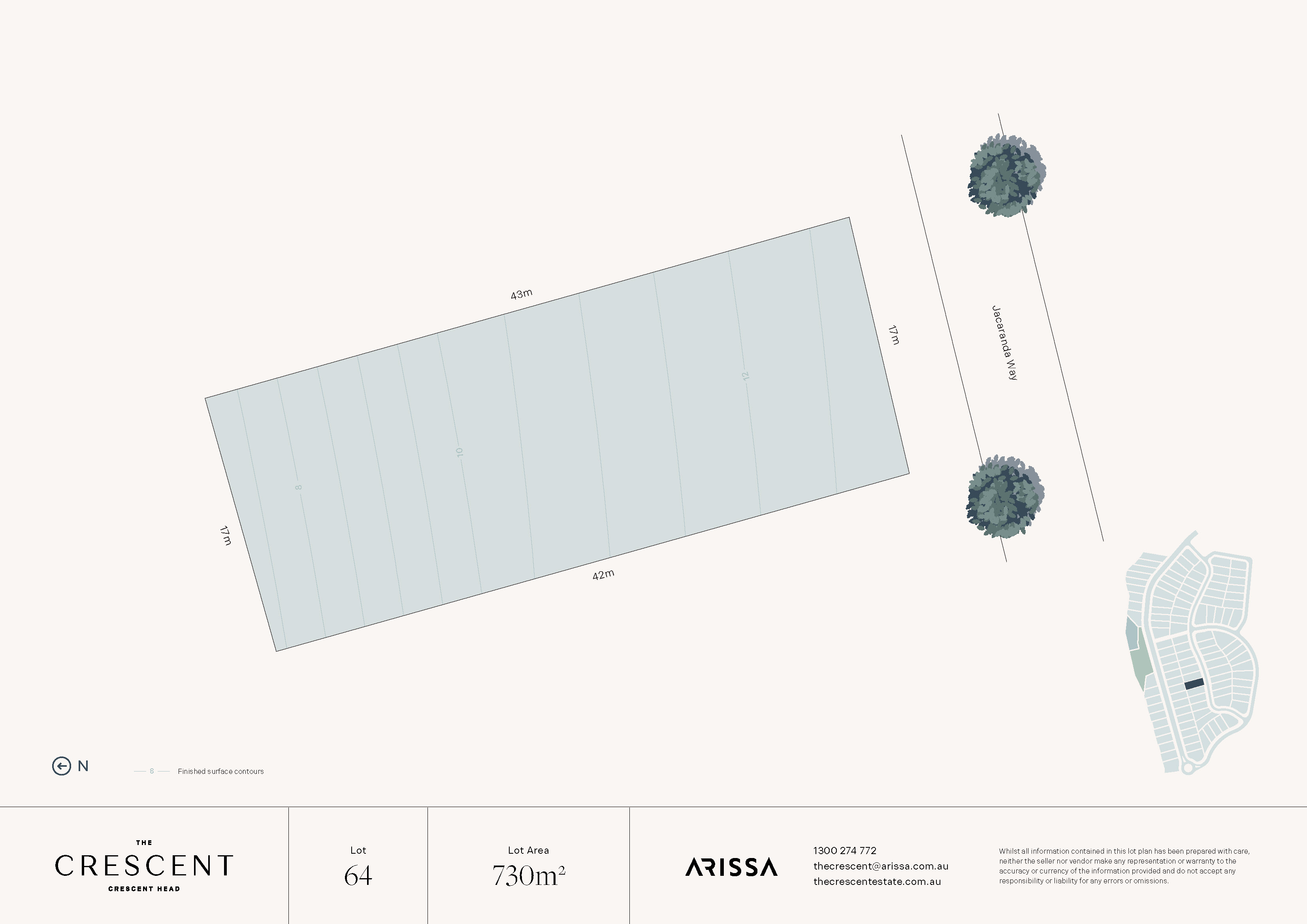 The Crescent Estate - Crescent Head - Lot 64