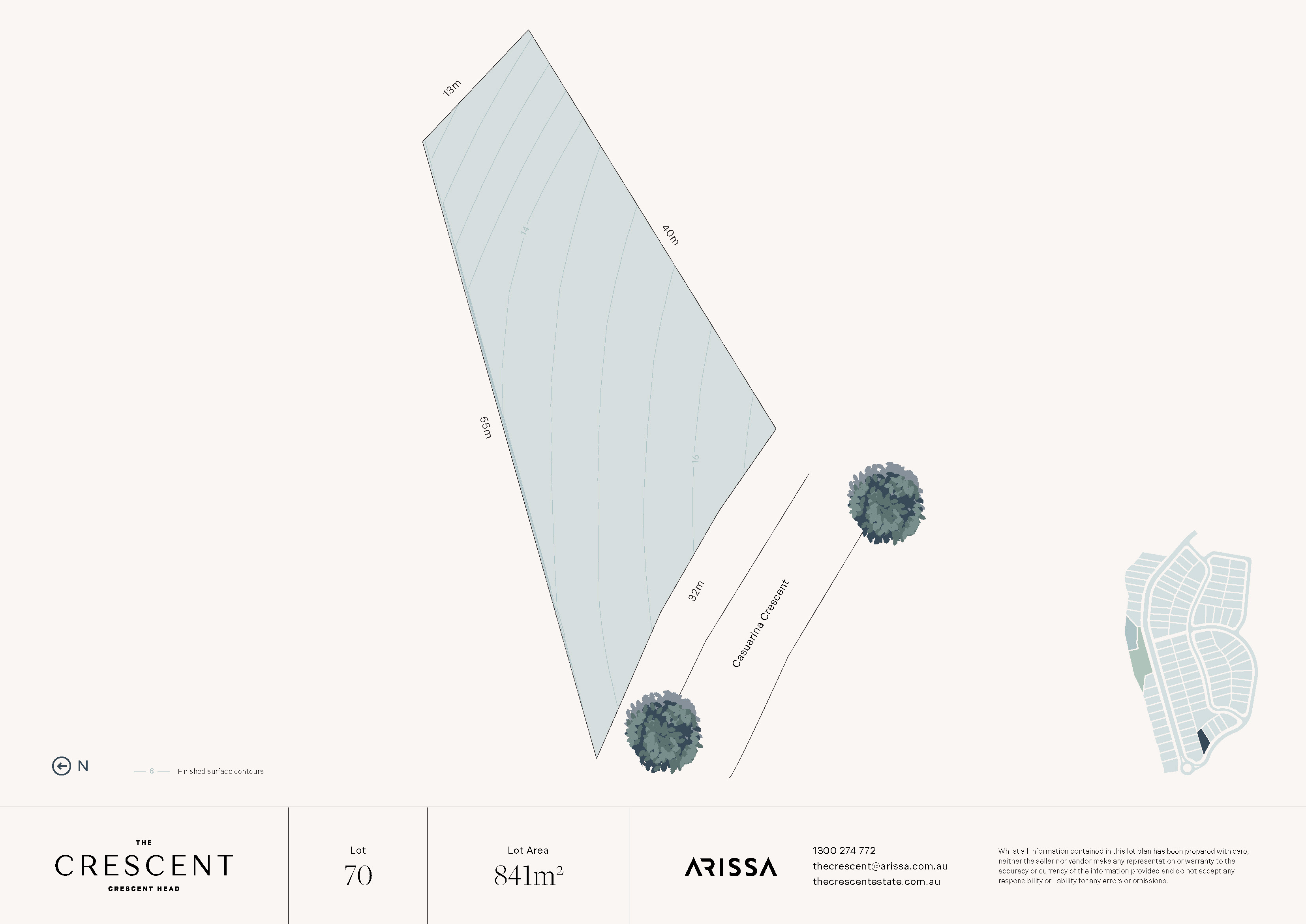 The Crescent Estate - Crescent Head - Lot 70