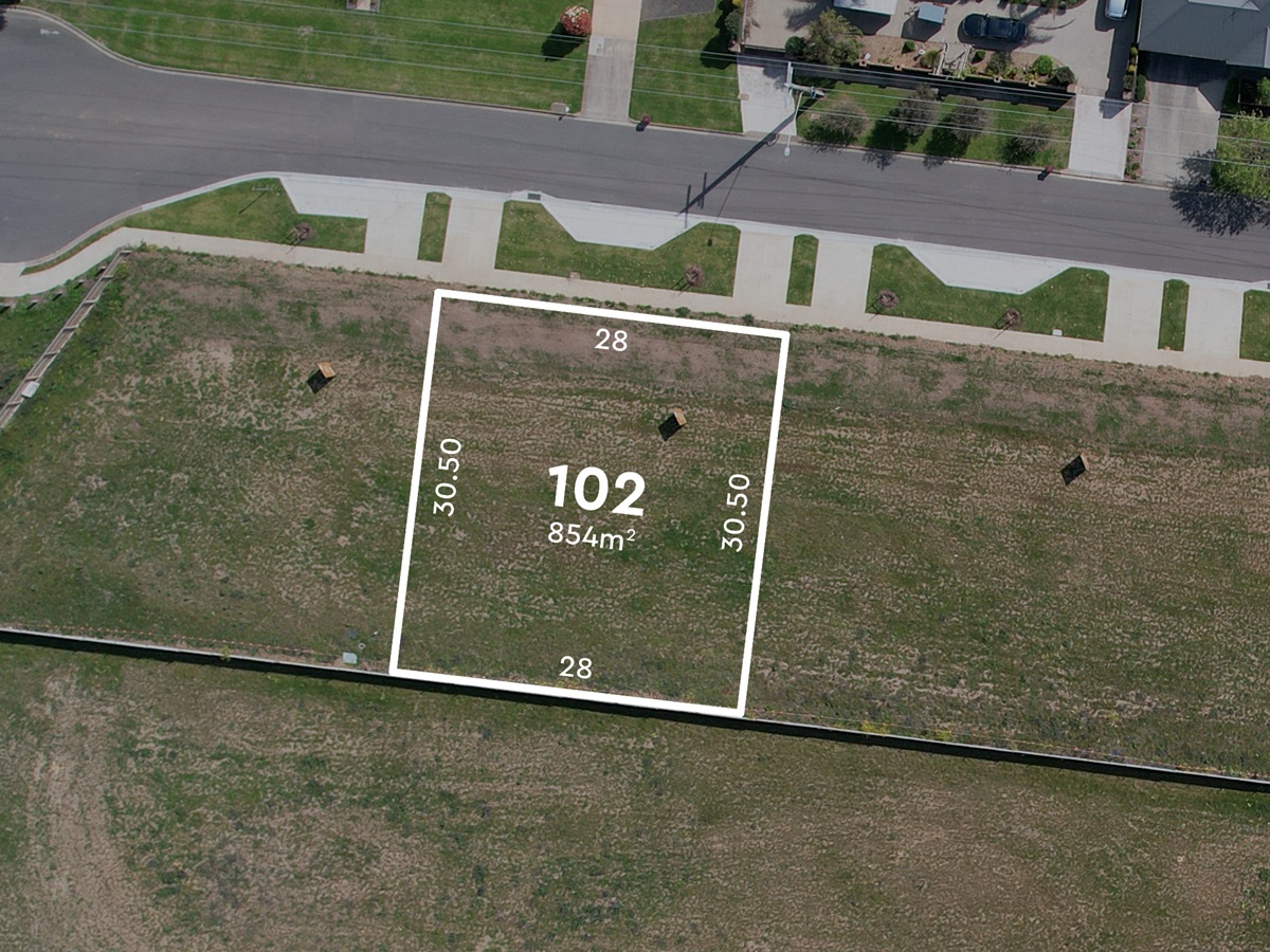 The Grange Estate - Waurn Ponds - Lot 102 Aerial