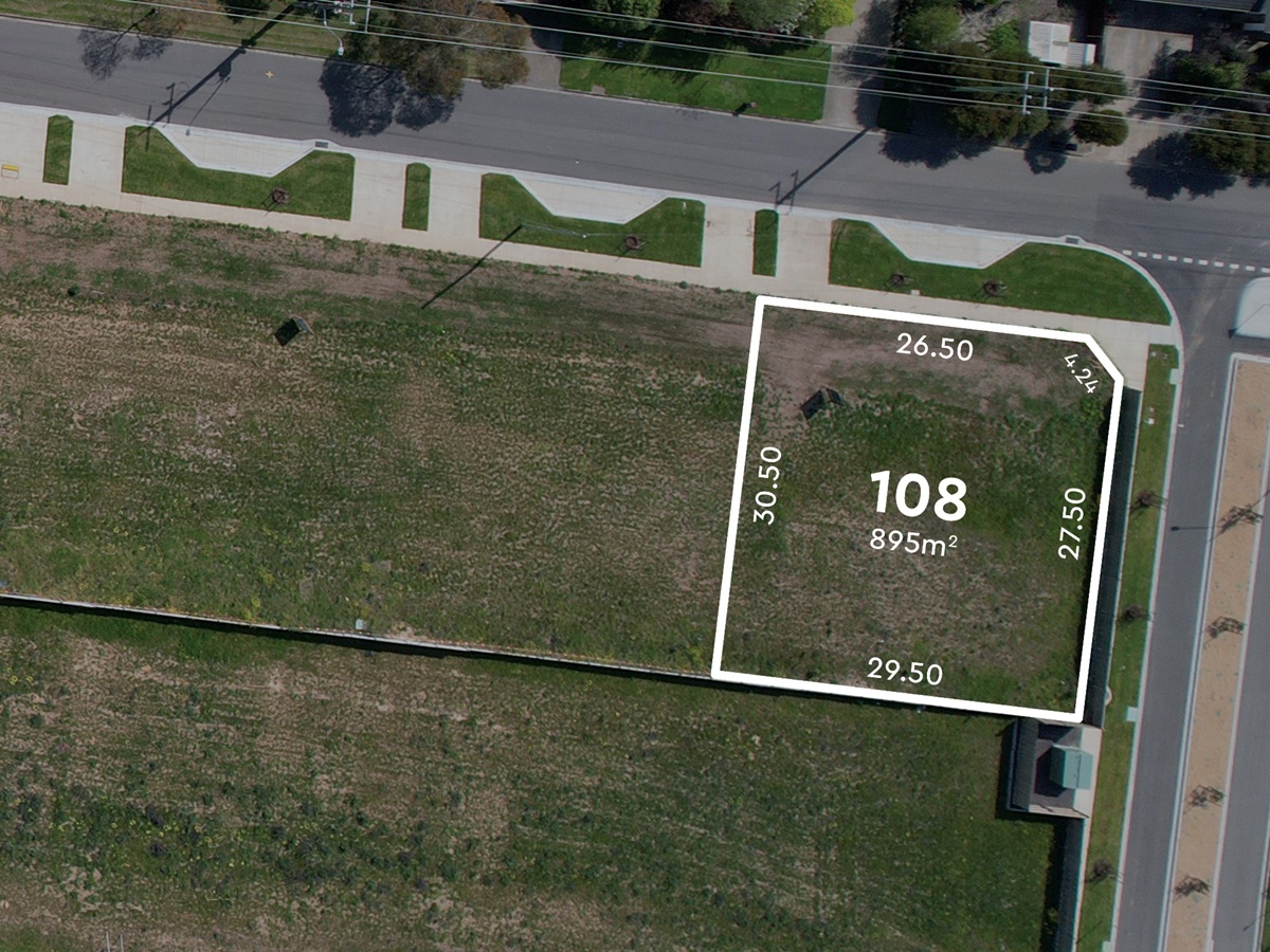 The Grange Estate - Waurn Ponds - Lot 108 Aerial